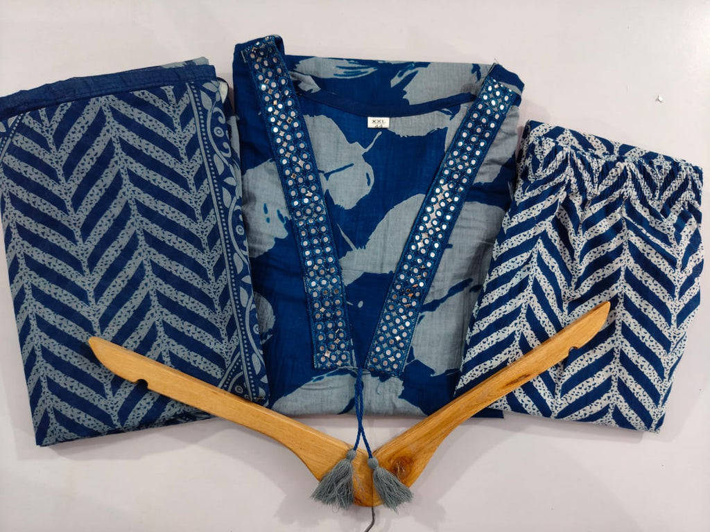 🧶💫New Designer Floral Cotton Suit set collection(PFAB1468)