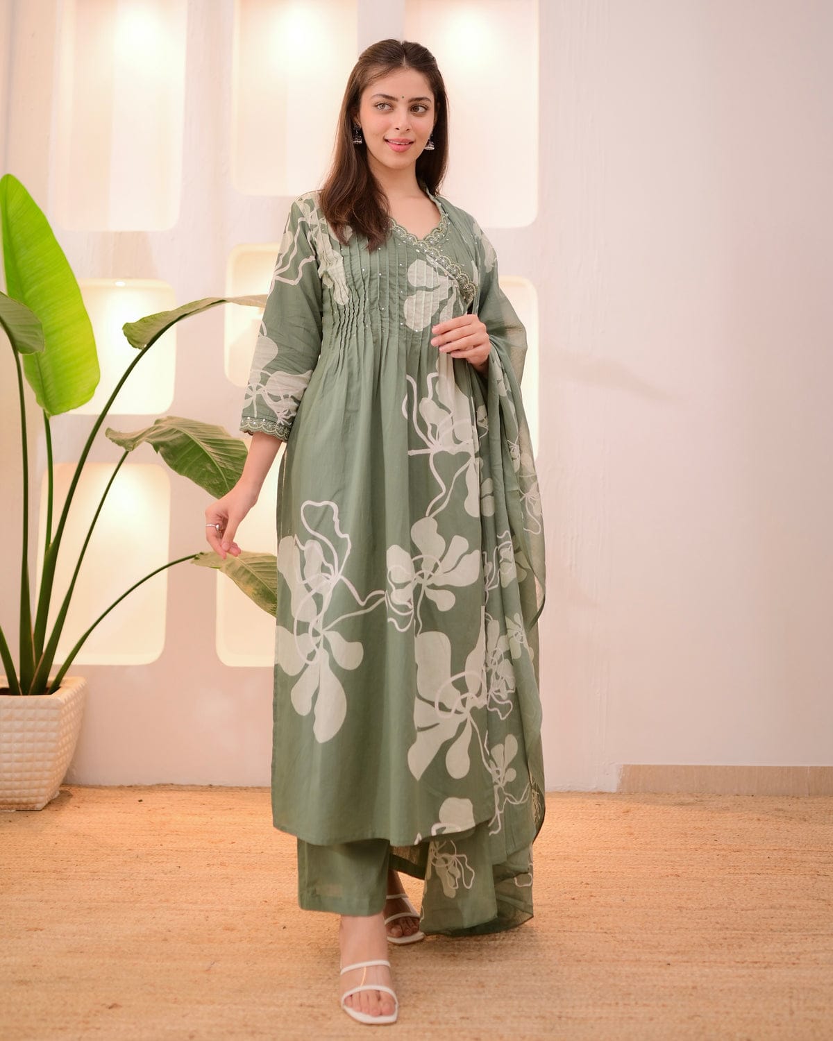 Designer Azrak taj cotton suit*(PFAB1479)
