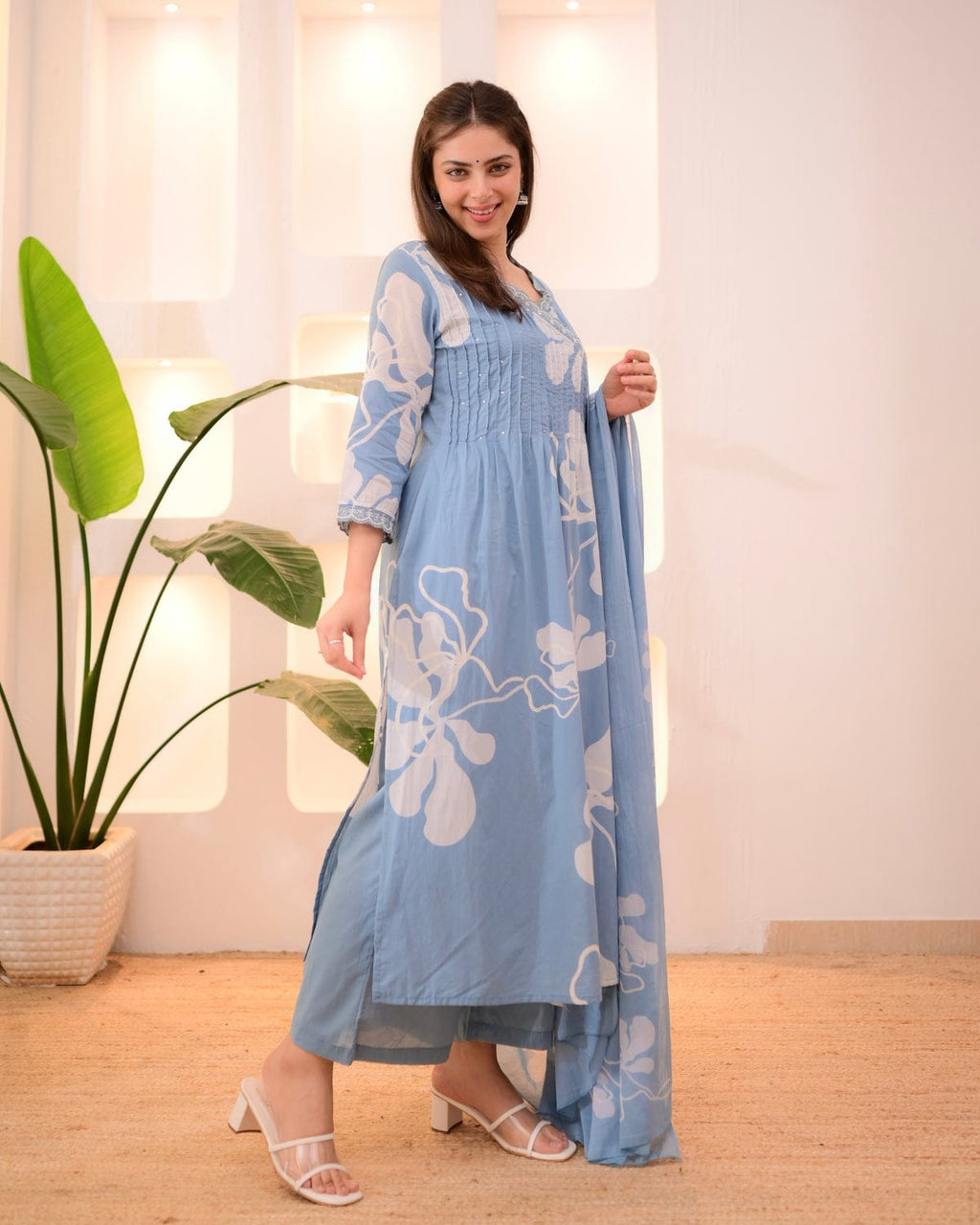 Designer Azrak taj cotton suit*(PFAB1480)