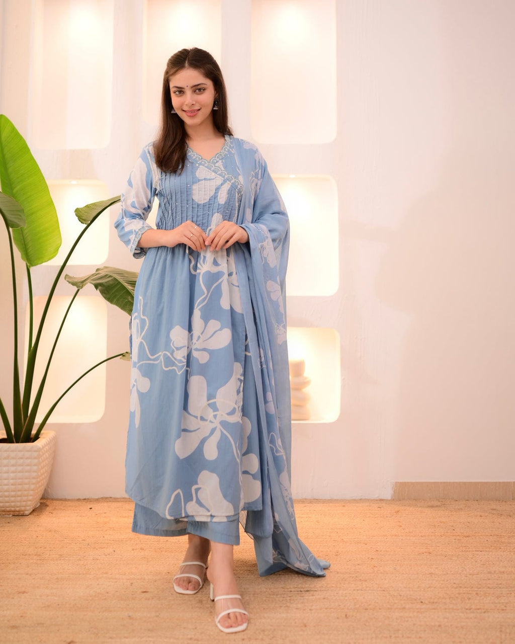 Designer Azrak taj cotton suit*(PFAB1480)