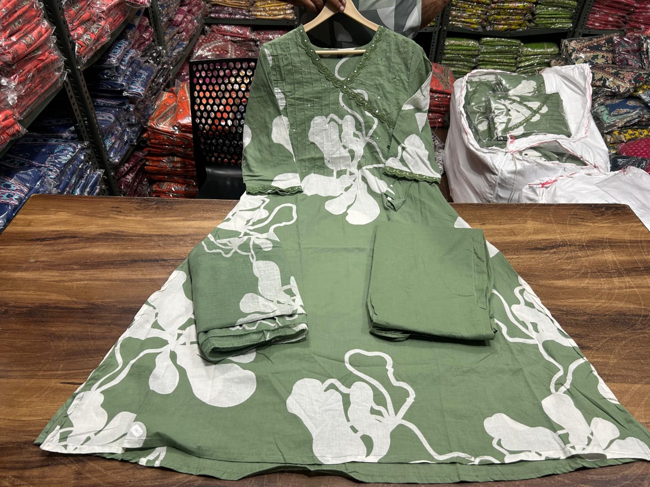 Designer Azrak taj cotton suit*(PFAB1479)